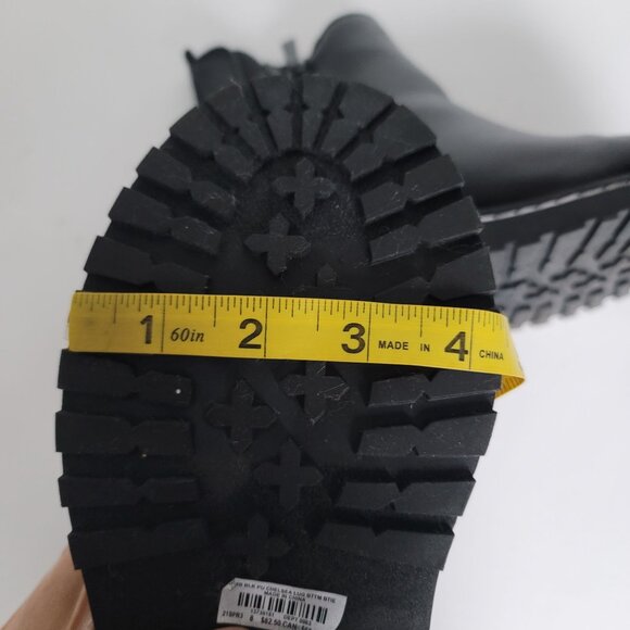 Torrid Black Faux Leather Chelsea Bootie (WW). Size 8WW - Picture 9 of 11